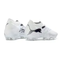 Chuteira Campo Puma Future 9 FG Branco e Azul - imagem 3