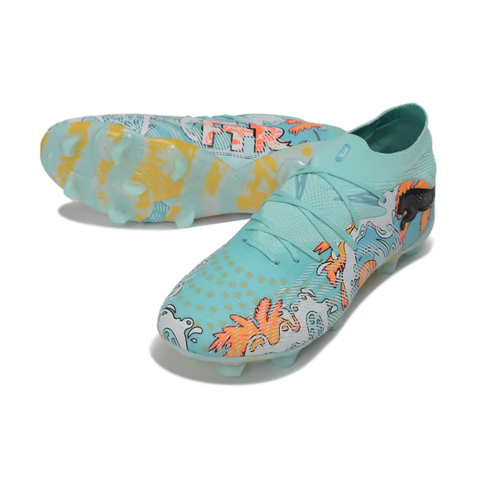 Chuteira Campo Puma Future 9 FG Verde - City Edition