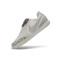 Chuteira Futsal Nike Tiempo Street Gato IC Bege e Cinza - imagem 5