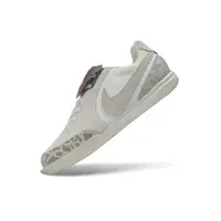 Chuteira Futsal Nike Tiempo Street Gato IC Bege e Cinza - imagem 5