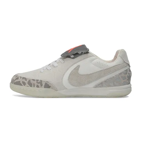 Chuteira Futsal Nike Tiempo Street Gato IC Bege e Cinza