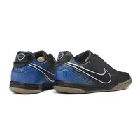 Chuteira Futsal Nike Tiempo Street Gato IC Preto e Azul - imagem 3