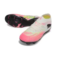 Chuteira Campo Puma Future 9 FG Branco e Rosa - imagem 3