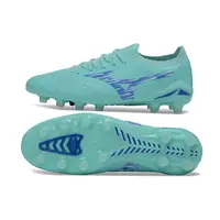 Chuteira Campo Mizuno Morelia Neo 4 Beta FG Verde e Azul - imagem 6
