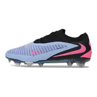 Chuteira Campo Nike Phantom GX 6 Elite FG Azul, Preto e Rosa - imagem 1