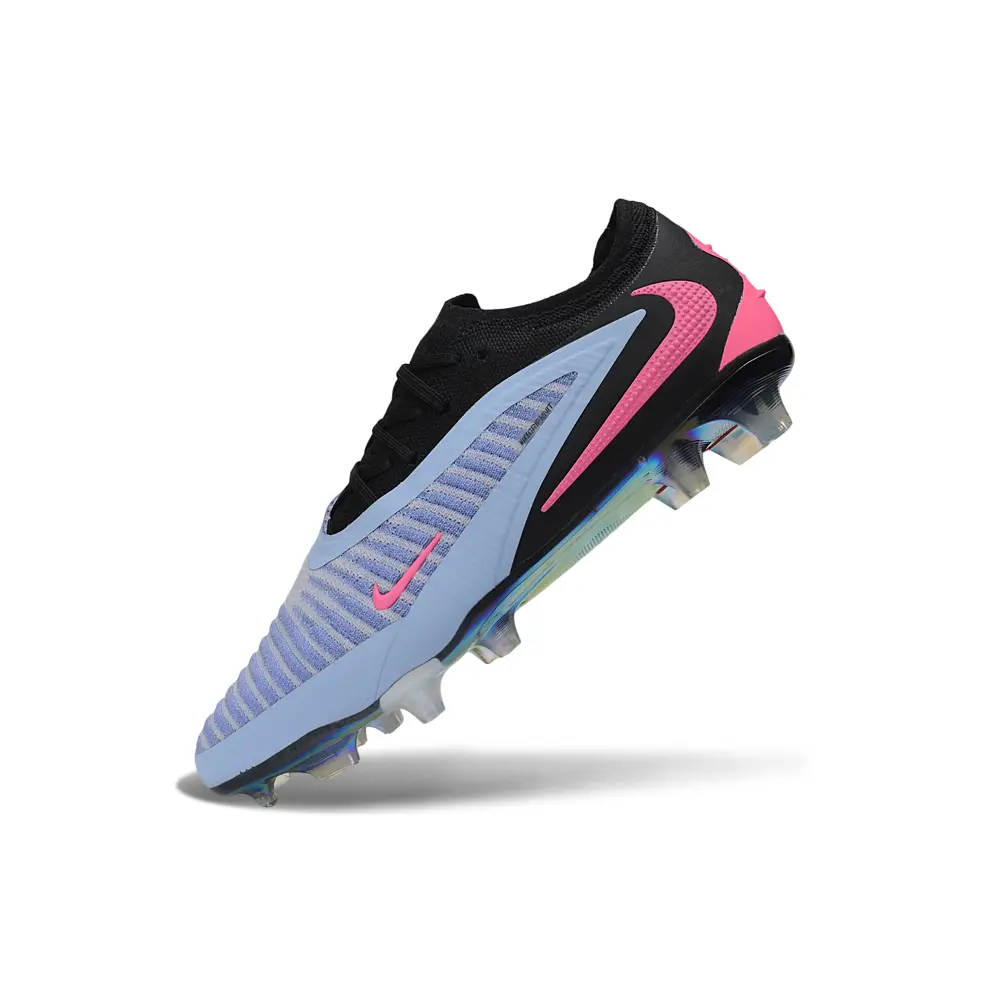 Chuteira Campo Nike Phantom GX 6 Elite FG Azul, Preto e Rosa