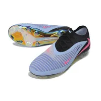 Chuteira Campo Nike Phantom GX 6 Elite FG Azul, Preto e Rosa - imagem 4