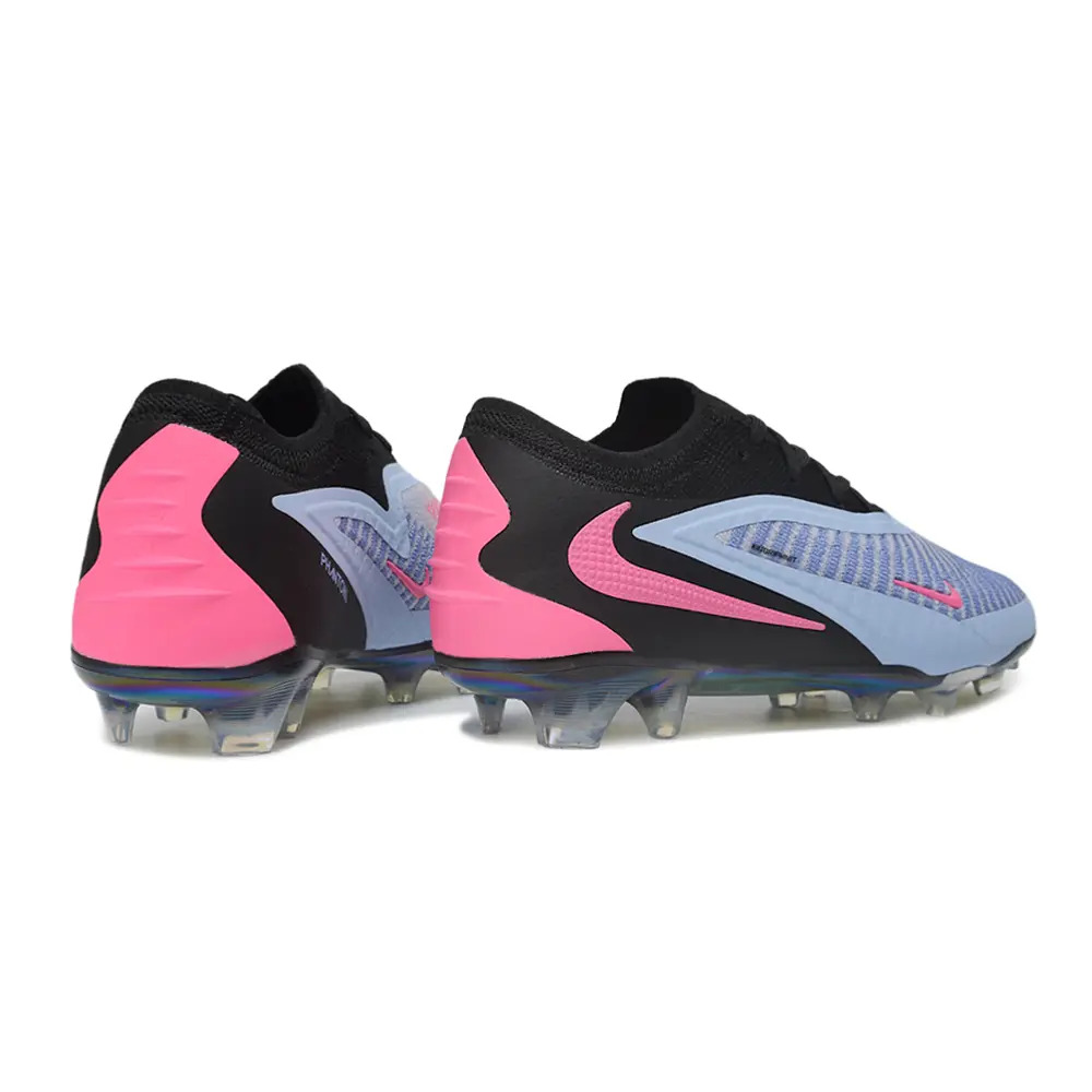 Chuteira Campo Nike Phantom GX 6 Elite FG Azul, Preto e Rosa