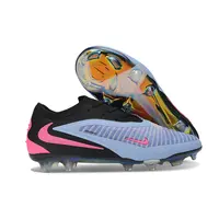Chuteira Campo Nike Phantom GX 6 Elite FG Azul, Preto e Rosa - imagem 2