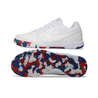 Chuteira Futsal Supreme x Nike SB Gato IC Branco, Azul e Vermelho - imagem 6