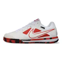 Chuteira Futsal Supreme x Nike SB Gato IC Branco, Vermelho e Preto - imagem 1