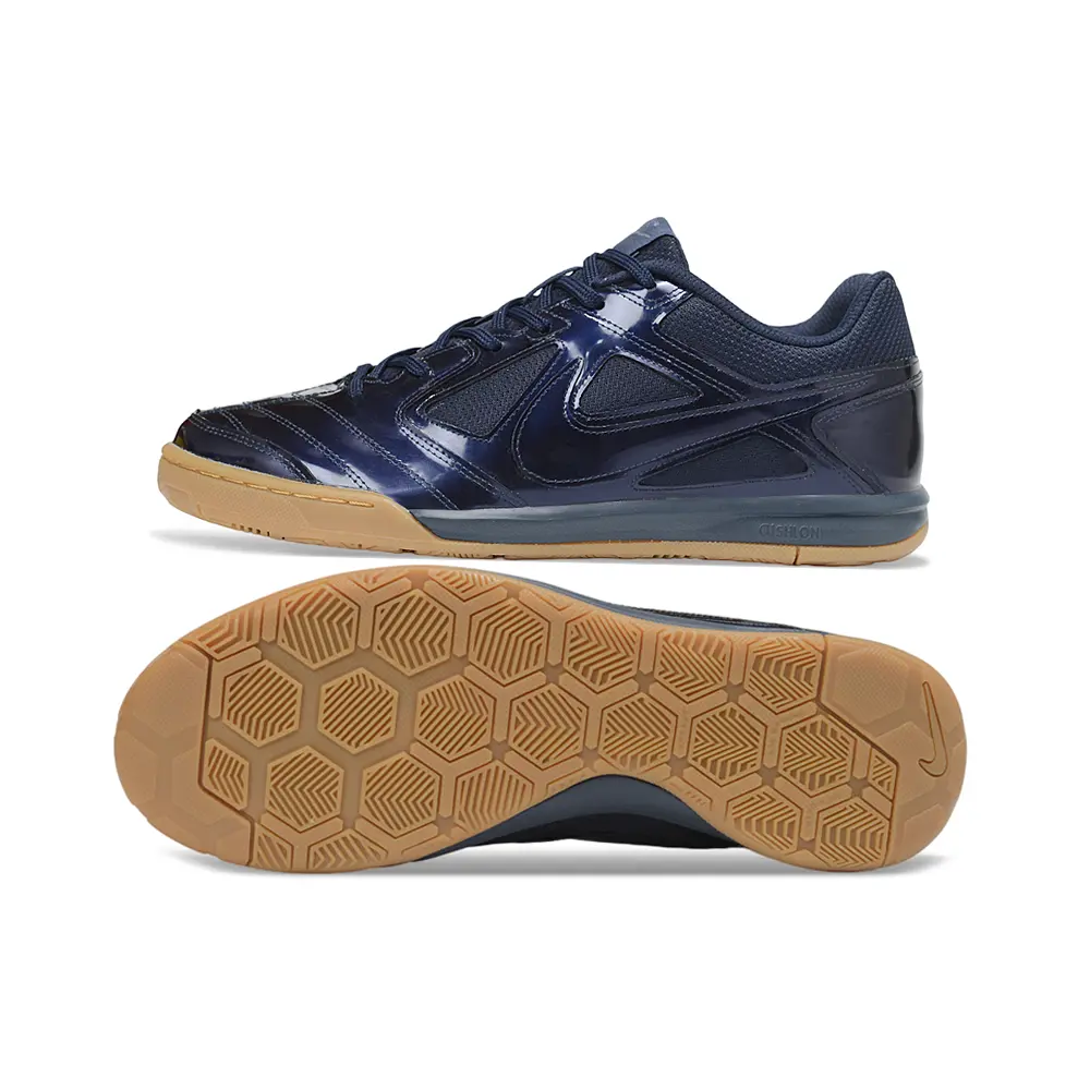 Chuteira Futsal Supreme x Nike SB Gato IC Azul Marinho