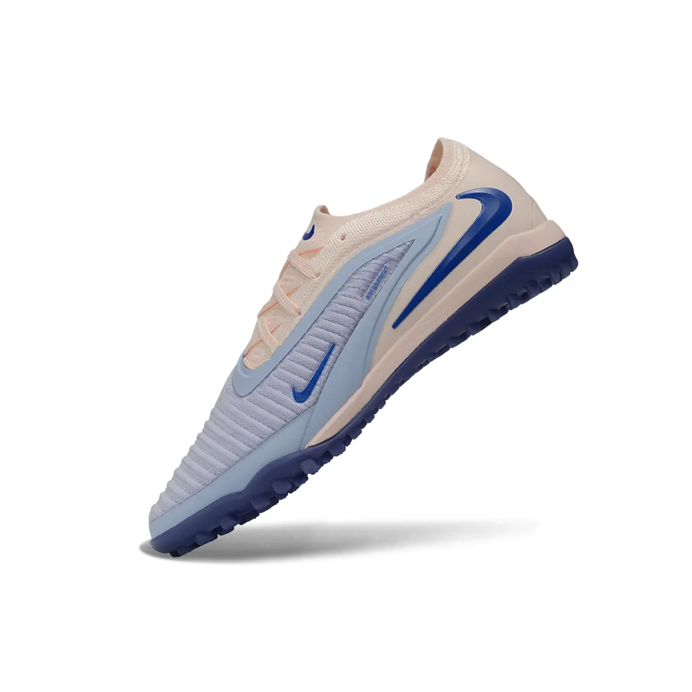 Chuteira Society Nike Phantom GX 6 Elite TF Rosa e Azul - Showtime Pack