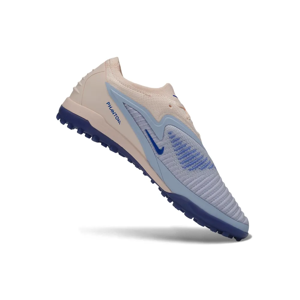 Chuteira Society Nike Phantom GX 6 Elite TF Rosa e Azul - Showtime Pack