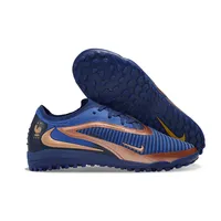 Chuteira Society Nike Phantom GX 6 Elite TF Azul e Bronze - imagem 2