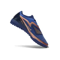 Chuteira Society Nike Phantom GX 6 Elite TF Azul e Bronze - imagem 5