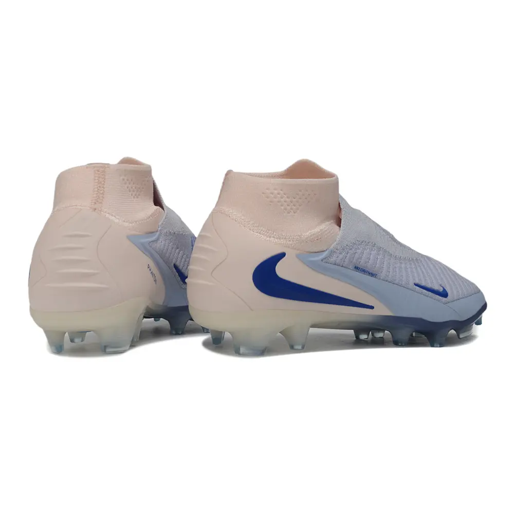 Chuteira Campo Nike Phantom GX 6 DF Elite FG Rosa e Azul - Showtime Pack