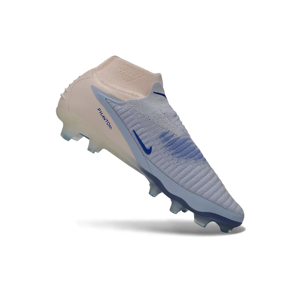 Chuteira Campo Nike Phantom GX 6 DF Elite FG Rosa e Azul - Showtime Pack