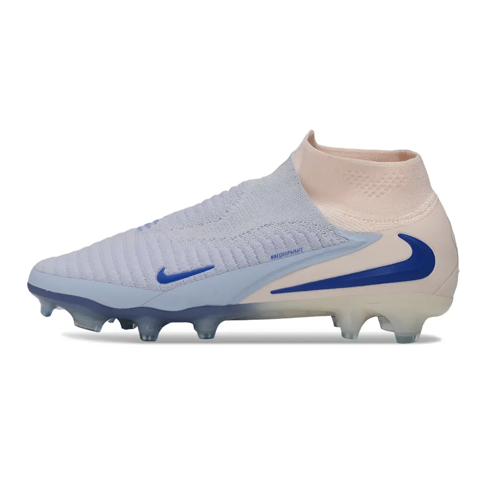 Chuteira Campo Nike Phantom GX 6 DF Elite FG Rosa e Azul - Showtime Pack