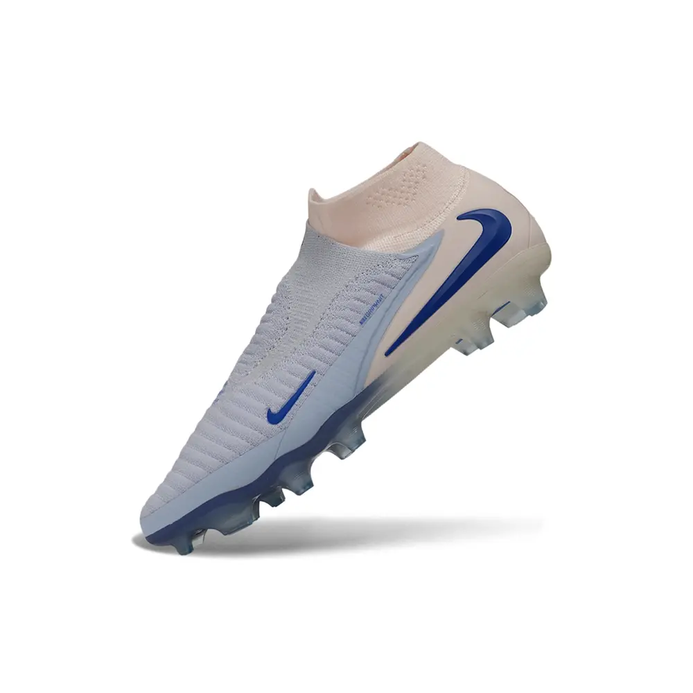 Chuteira Campo Nike Phantom GX 6 DF Elite FG Rosa e Azul - Showtime Pack
