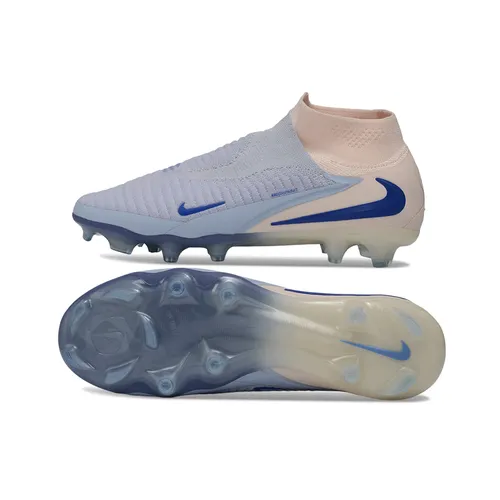 Chuteira Campo Nike Phantom GX 6 DF Elite FG Rosa e Azul - Showtime Pack