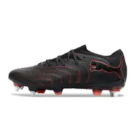 Chuteira Campo Puma Future 9 Trava Mista Preto e Vermelho - imagem 1