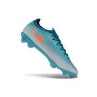 Chuteira Campo Nike Mercurial Vapor 17 Elite FG Azul e Laranja - imagem 6