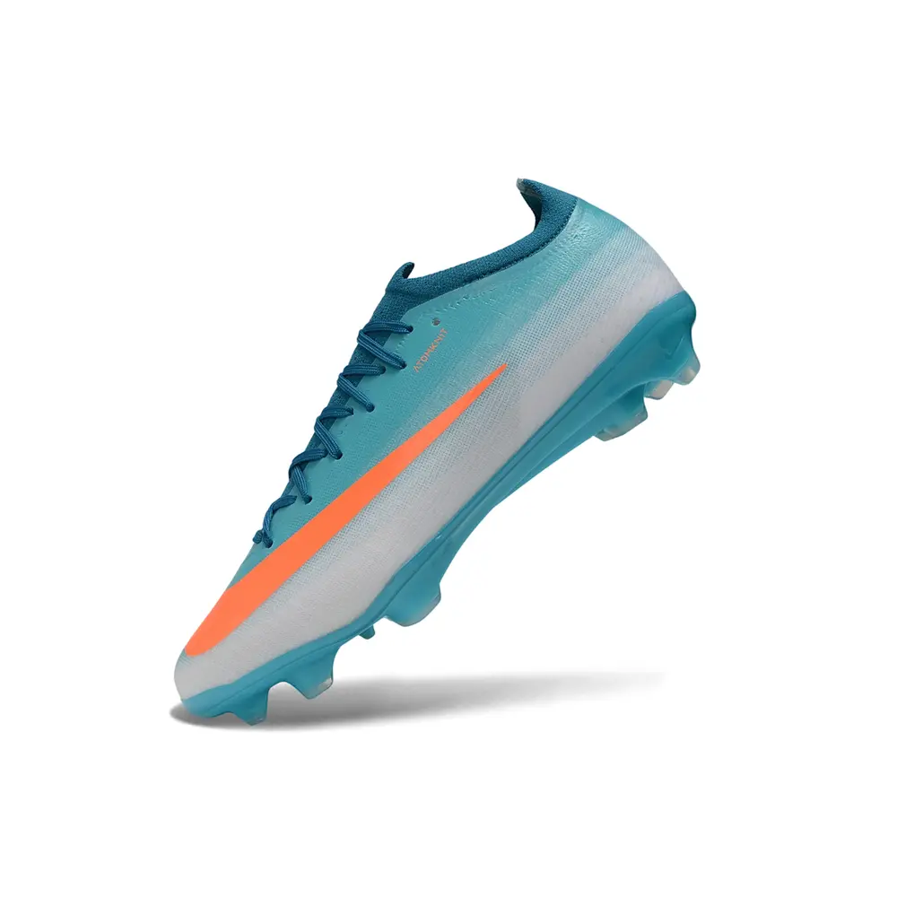 Chuteira Campo Nike Mercurial Vapor 17 Elite FG Azul e Laranja