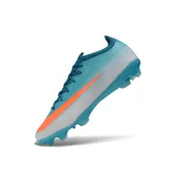 Chuteira Campo Nike Mercurial Vapor 17 Elite FG Azul e Laranja - imagem 5