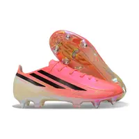 Chuteira Campo Adidas F50 Hyperfast Ponta de Aluminio Rosa e Preto - Road to Glory Pack - imagem 2