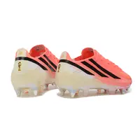 Chuteira Campo Adidas F50 Hyperfast Ponta de Aluminio Rosa e Preto - Road to Glory Pack - imagem 3