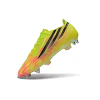 Chuteira Campo Adidas F50 Hyperfast Ponta de Aluminio Verde, Rosa e Preto - Too Light - imagem 5