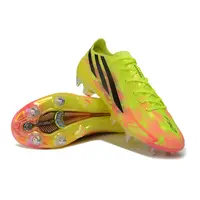 Chuteira Campo Adidas F50 Hyperfast Ponta de Aluminio Verde, Rosa e Preto - Too Light - imagem 4