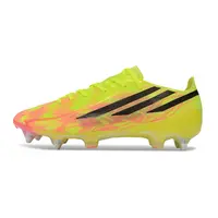 Chuteira Campo Adidas F50 Hyperfast Ponta de Aluminio Verde, Rosa e Preto - Too Light - imagem 1