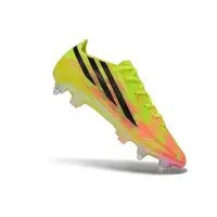 Chuteira Campo Adidas F50 Hyperfast Ponta de Aluminio Verde, Rosa e Preto - Too Light - imagem 6