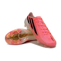 Chuteira Campo Adidas F50 Hyperfast FG Rosa e Preto - Road to Glory Pack - imagem 4