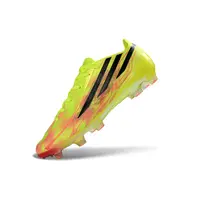 Chuteira Campo Adidas F50 Hyperfast FG Verde, Rosa e Preto - Too Light - imagem 5