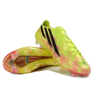 Chuteira Campo Adidas F50 Hyperfast FG Verde, Rosa e Preto - Too Light - imagem 4