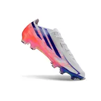 Chuteira Campo Adidas F50 Hyperfast FG Branco, Azul e Rosa - imagem 6