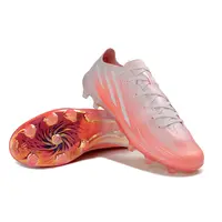 Chuteira Campo Adidas F50 Hyperfast FG Rosa e Branco - imagem 4
