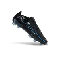 Chuteira Campo Adidas F50 Hyperfast FG Preto e Azul - imagem 6
