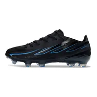 Chuteira Campo Adidas F50 Hyperfast FG Preto e Azul - imagem 1