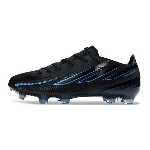 Chuteira Campo Adidas F50 Hyperfast FG Preto e Azul