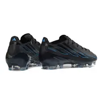 Chuteira Campo Adidas F50 Hyperfast FG Preto e Azul - imagem 3