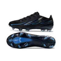 Chuteira Campo Adidas F50 Hyperfast FG Preto e Azul - imagem 2