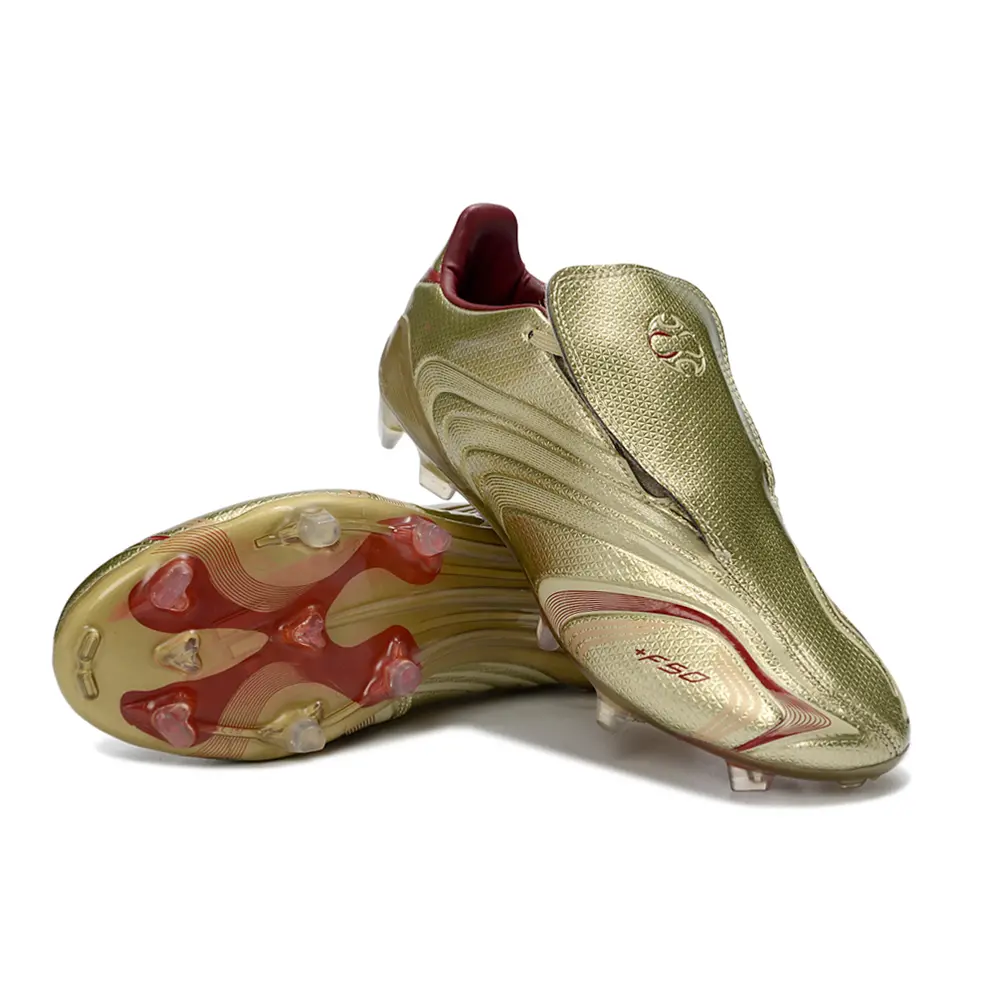 Chuteira Campo Adidas F50 Spider FG Dourado e Vinho