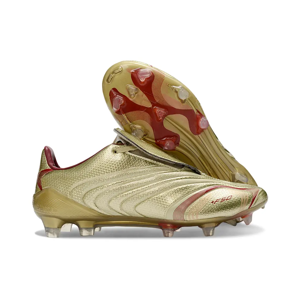 Chuteira Campo Adidas F50 Spider FG Dourado e Vinho