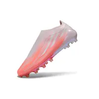 Chuteira Campo Adidas F50 Hyperfast LL FG Rosa e Branco - imagem 5