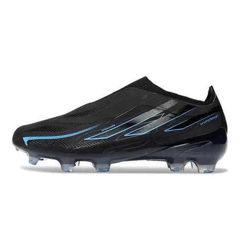 Chuteira Campo Adidas F50 Hyperfast LL FG Preto e Azul