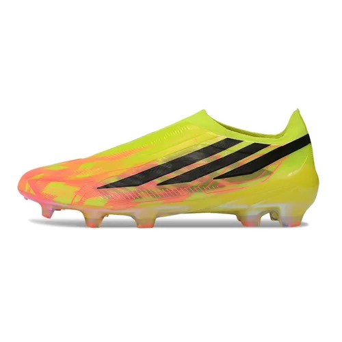 Chuteira Campo Adidas F50 Hyperfast LL FG Verde, Rosa e Preto - Too Light